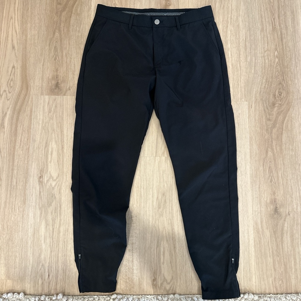 Men's Black golf joggers